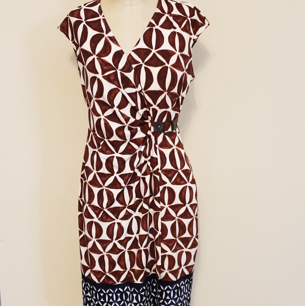 Donna Morgan wrap around dress.